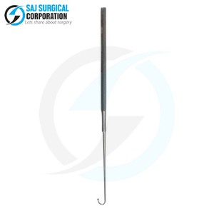 Gancho de ovariectomía veterinaria profesional Hospital Acero alemán esterilizable para reutilización en quirófanos - Product Image 3