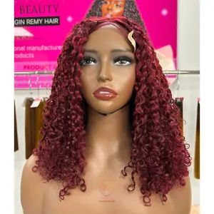 Wig keriting Pixe grosir murah Wig rambut renda selaras kutikula Vietnam Virgin penuh Wig keriting rambut manusia penutupan depan renda