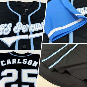Jersey de béisbol personalizado para hombre, Jersey transpirable de secado rápido con impresión por sublimación y nombre cosido, ropa de equipo personalizada - Product Image 2