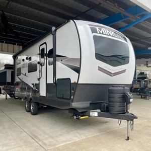 Meilleures ventes : nouvelle caravane mobile miniature légère et moderne pour 4 personnes, imperméable, pour l'extérieur, à vendre - Product Image 1