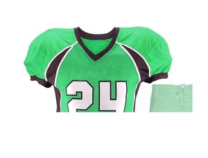 OEM nouveau design d'équipe exclusif porter le football américain uniforme broderie par sublimation conception personnalisée uniforme de football américain - Product Image 4