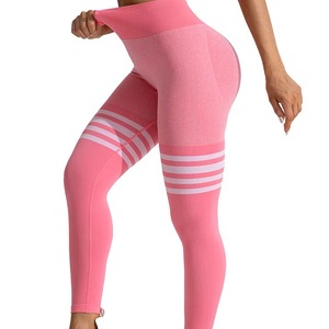 Leggings Deportivos Sin Costuras para Mujer, Tejido Transpirable para Gimnasio y Uso Casual, Decoración de Malla, Talla XS, Soporte OEM Viral - Product Image 2