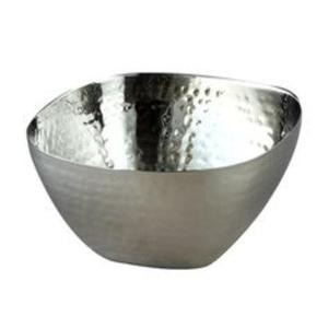 Bol de service en acier inoxydable élégant avec une finition polie miroir, parfait pour améliorer l'attrait des aliments et la décoration de table - Product Image 2