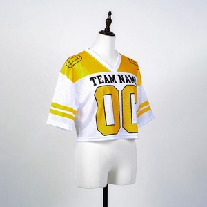 Custom Sublimation Printing Streetwear Football Shirt Custom Embroidery Design Mesh Crop National Team Fans Soccer Jersey - Product Image 1