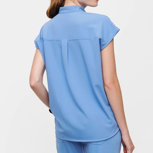 Combinaison d'infirmière personnalisée, ensemble de blouses médicales, uniforme bleu de sécurité hospitalière, taille XL pour le personnel médical - Product Image 3