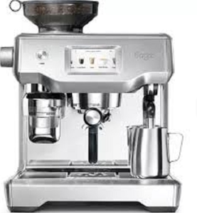 Cafetera Espresso Semiautomática de Acero Inoxidable Oracles Touch SES990, de Gran Venta, con Sistema Bean-to-Cup y 19 Bares de Presión - Product Image 3