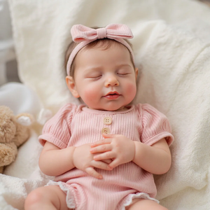 Babeside Liya 20 İnç Gerçekçi Yeniden Doğmuş Bebek Bebek Oyuncağı Yenidoğan Yumuşak Gövdeli El Boyaması Gerçekçi Oyuncak Kız Modeli Oyuncak Mini - Product Image 2