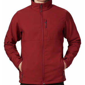 Veste d'extérieur de haute qualité pour hommes taille coupe-vent chaud Logo personnalisé et veste Softshell à manches longues pour hommes - Product Image 1