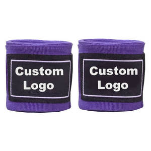 Haute Qualité Coton MMA Muay Thai Main Wraps avec Logo Personnalisé Professionnel Boxe Main Wraps En Gros - Product Image 3