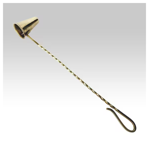 Disponible en couleur personnalisée avec bougeoir à bas quantité minimale de commande avec éteignoir fabricant grossiste vente directe en usine - Product Image 1