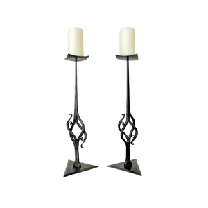 Bougie en Métal Nouveau Design Aluminium Argent Mariage Décoratif T-Light Stand et Bougeoirs Couleur Argent et Blanc - Product Image 3