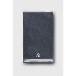 Be-0839-Dgy Serviette de toilette 100% coton gris foncé 50x90 cm - GRIS FONCÉ - Product Image 4
