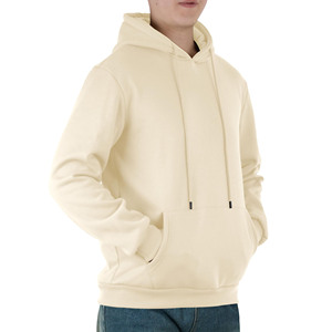 Sweat à capuche homme surdimensionné personnalisé de bonne qualité Sweat uni vierge à épaules tombantes en vrac Pulls à capuche pour hommes Respirant et durable - Product Image 3