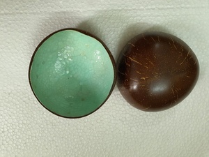 Bols coquille d'œuf bio respectueux de l'environnement pas cher nouveau bol de noix de coco ensembles de vaisselle décoration de cuisine maison fabriqué au Vietnam - Product Image 2
