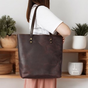 Vintage Luxury Ladies Cowhide Leather Tote Handbag XL Bohemian Custom Pattern Lock <b>Purse</b> Soft Large Capacity Fashionable - Product Image 6