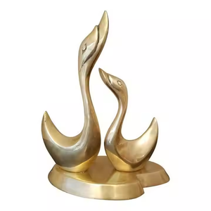 Handmade Modern Metal Sculpture with Unique Abstract Design for Wedding Table <b>Top</b> Centerpiece Home Office Decor - Product Image 1