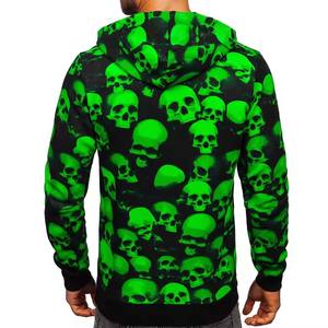 Sweat-shirt à capuche streetwear pour homme, personnalisé, brodé, hiver, 400 g/m², logo vintage, délavage acide - Product Image 2