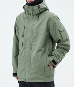 Chaqueta de Esquí Personalizada Impermeable para Hombre, Chaqueta de Snowboard Transpirable y Cortavientos con Capucha, Fabricante OEM, Chaqueta de Esquí para Hombre - Product Image 4