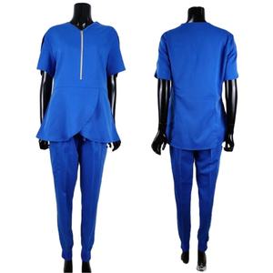 ชุดสครับเสื้อใส่ได้ทั้งชายและหญิงชุดเครื่องแบบพยาบาลสำหรับพนักงานในโรงพยาบาลทันสมัย - Product Image 1