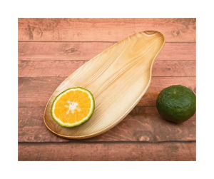 Plateau en bois durable Assiette pour aliments chauds Forme et taille personnalisées Plateau de service en bois écologique fabriqué à partir de différents types de bois - Product Image 6