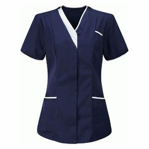 Camisetas Médicas para Mujer de Alta Calidad, Nueva Colección, Cómodas, Transpirables, Sin Costuras, para Uso Hospitalario, Hechas a Medida, Venta de Fábrica - Product Image 1
