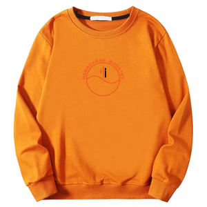 2025 nuevo estilo de moda para hombre, sudadera con cuello redondo, sudadera lisa de alta calidad, gran oferta de algodón 100% de talla grande Pull - Product Image 1