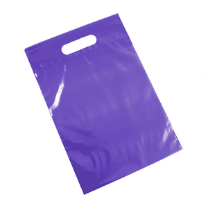 Venta al por mayor de bolsas de embalaje de plástico polietileno HDPE/LDPE impresas con logotipo personalizado al por menor mercancía transparente troquelada bolsa de compras CPP PET - Product Image 3