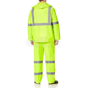 ชุดทำงานนิรภัยผู้ชายสีพื้น ไซส์ใหญ่ น้ำหนักเบา ระบายอากาศดี มองเห็นได้ชัดเจน คุณภาพพรีเมียม - Product Image 2