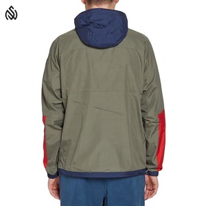 Veste coupe-vent de jogging avec logo personnalisé, design tendance, veste d'hiver, veste coupe-vent pour hommes - Product Image 2