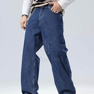 Nouveau design de jeans baggy pour hommes, meilleur prix, jeans baggy pour hommes pour le streetwear adulte, pantalons en jean pour hommes - Product Image 5