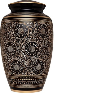 Urna de Metal de cremación conmemorativa para cenizas, urna funeraria para cenizas de hombres y mujeres adultos - Product Image 5