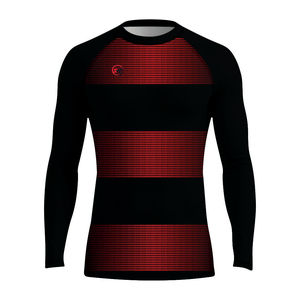 Men's <b>Camo</b> Compression Long Sleeve Rash Guard for Outdoor Training - Product Image 3