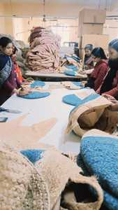 ชุดพรมปูพื้นและพรมขนสัตว์สำหรับตกแต่งห้องนั่งเล่นสำหรับข้างเตียงและพื้นที่ใช้สอยมาใหม่ - Product Image 5