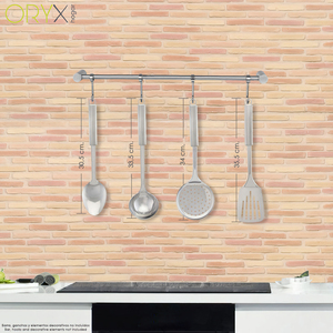 Mestolo da Cucina in Acciaio Inossidabile 9x33,5 (H) cm. - Product Image 3