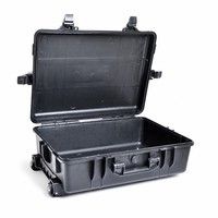 Valise trolley en plastique rigide de grande taille, étanche IP67, avec roues, boîte modulaire pour équipement de protection, OEM