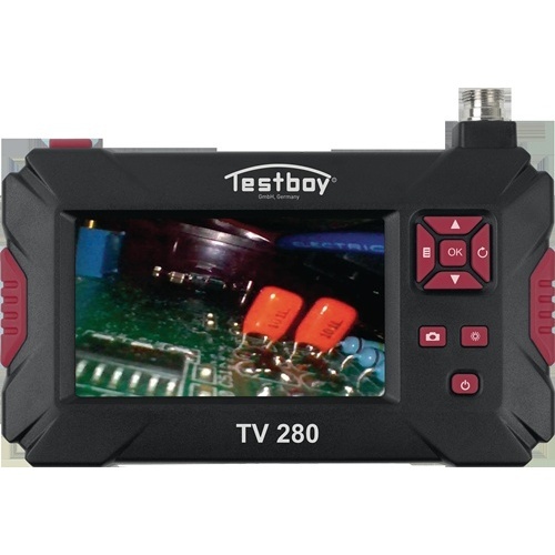 TV 280 4.3-6 mm Cable Length 2 m Battery-Powered Inspection Camera Car Inspection Tool by TESTBOY