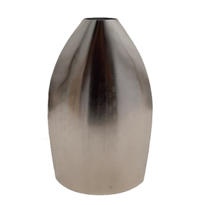 แจกันเหล็กลายดอกไม้เคลือบโลหะดีไซน์เรียบง่ายสำหรับตกแต่งบ้านงานแต่งงานร้านอาหารโต๊ะแจกันโลหะแฮนด์เมดจำนวนมาก - Product Image 3