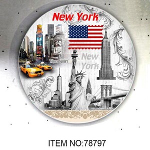 Nuovo York piatto 8 ''Set regalo culturale e turistico 48pc/CS - Product Image 1