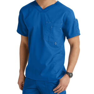 Tenues d'hôpital confortables pour hommes, uniformes de clinique, ensembles de blouses et pantalons de soins infirmiers pour hommes, vente en gros - Product Image 1
