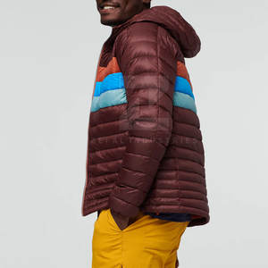 Veste matelassée pour hommes sur mesure de haute qualité avec logo à l'avant Veste d'hiver respirante et écologique pour un usage quotidien à bas prix - Product Image 3