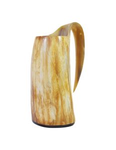 HF Crafts fait à la main naturel buffle et vache corne de boeuf tasses à boire meilleure qualité écologique personnalisable Style animal tasses - Product Image 5