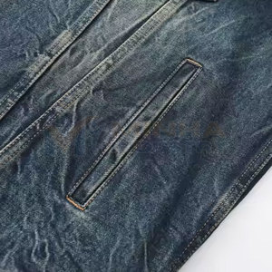 Service OEM, veste en jean pour homme, vente en gros, dernier design, veste en jean pour homme, veste en jean pour homme chaude pour l'hiver, fabriquée au Pakistan - Product Image 3