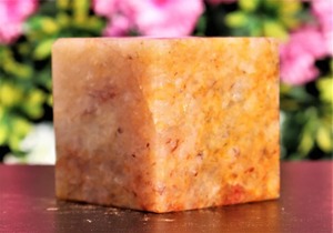 Cubo de piedras preciosas de cuarzo dorado natural Geometría sagrada Sanador dorado Cubo de cuarzo Rejilla de ágata Piedra de cristal Curación metafísica - Product Image 5