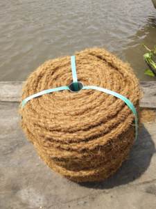 Corde en fibre de coco écologique Blue Lotus de haute qualité |   Corde en fibre naturelle durable, grande taille, finesse du fil disponible en différentes longueurs - Product Image 4