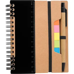 Quaderno Eco-Gadgets Angela Riciclato con Blocco Note e Penna per Scopi Promozionali - Product Image 3