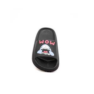 Sandalias Tacón Niña Negro Chanclas Informales Modelo KD5383 - Product Image 1