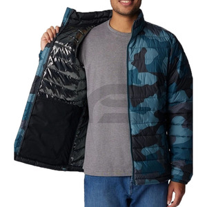 Manteau en duvet d'hiver pour hommes de haute qualité veste multicolore options à capuche épais chaud respirant imperméable manteau fourrure de mouton vente en gros - Product Image 5