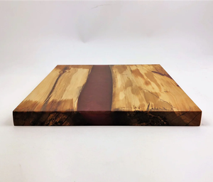 Tabla de cortar de madera y resina, accesorios de cocina, venta más vendida, último diseño, tabla de cortar de madera de color resina marrón - Product Image 4