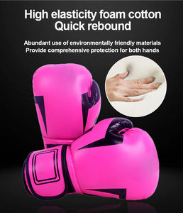 ถุงมือฝึกซ้อมมวยไทย MMA ระบายอากาศได้ดี ผลิตจากหนัง PU สำหรับการฝึกซ้อมแบบซานด้า พร้อมตัวอย่างฟรี - Product Image 4