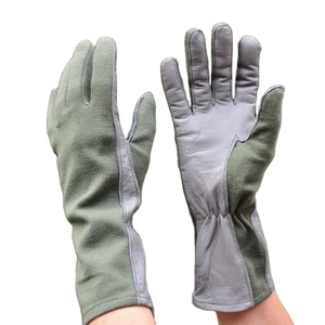 Guantes de Piloto Nomex Verde Salvia de Primera Calidad - Product Image 5